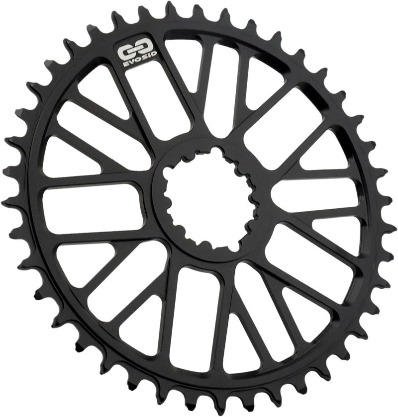 EVOSID Road Bike Chainring Direct Mount 3mm Offset 40T 42T 44T 46T 48T Narrow Wide CNC 7075 Aluminum for SRAM Crankset - 48T - Image 1