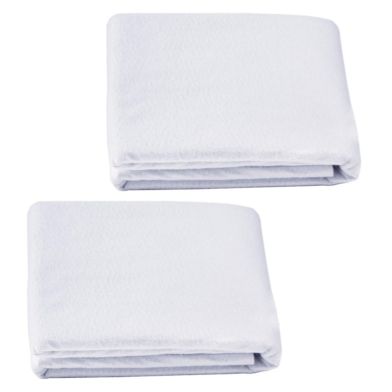 JIYUANCH 2 Pcs 45x18 Inch Heat Resistant Batting for Potholders Insulating Thermal Lining Batting for Pot Holders Heat Reflective Fabric - Image 1