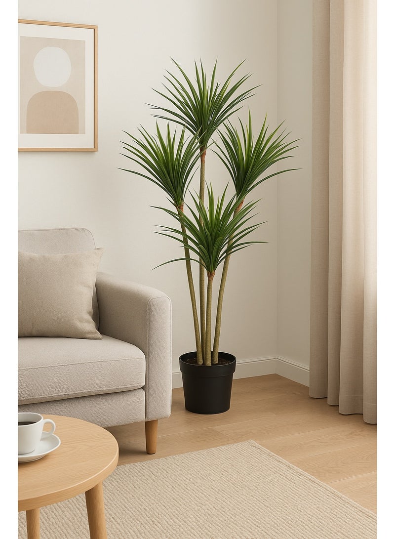 درامــــــا هوم  شجرة صناعية دراسينا مارجيناتا بطول 120 سم – ديكور فاخر للمنزل والمكتب بجودة عالية تحاكي الطبيعة - Image 3