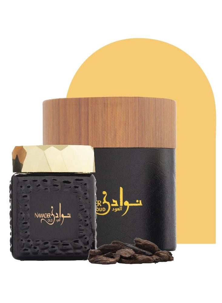 OUD LOVER Nawader Al Oud Incense 30g Oriental Woody Blend of Oud Powder and Chips Infused with Fragrant Oils  - Image 1