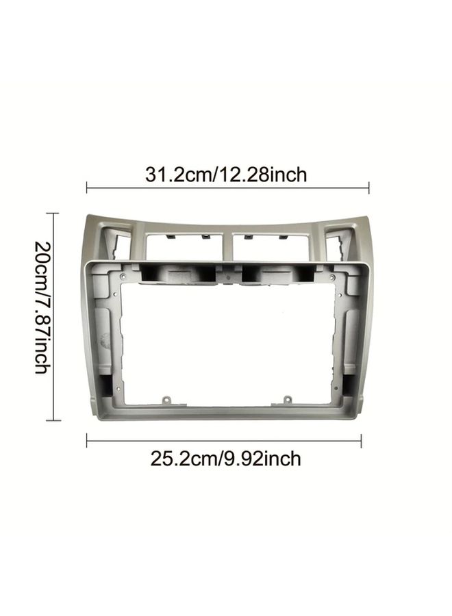 Black Stereo Dash Kit For 9 Inch GPS Radio Installation 2005 2011 Models - Image 2