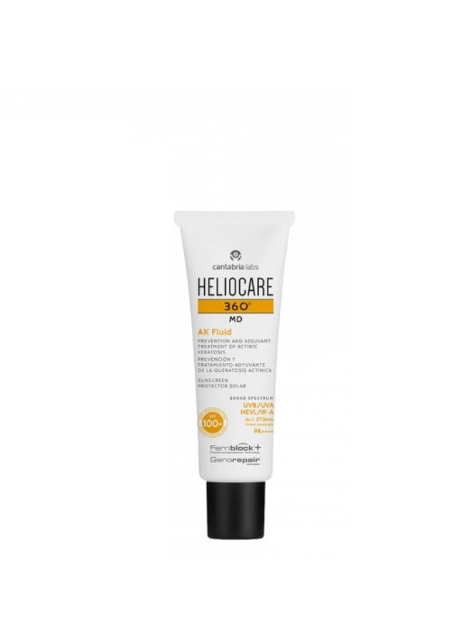 سائل هيليوكير 360 درجة AK بعامل حماية من الشمس 100+، 50 مل - Image 1