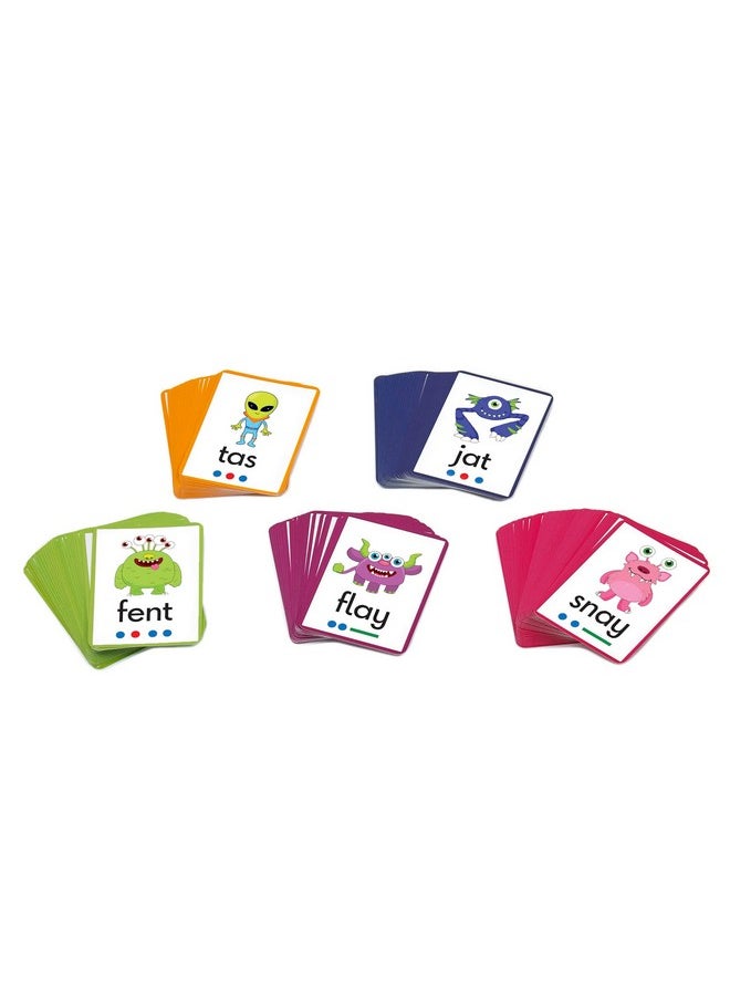 Junior Learning Junior Learning Alien Word Flashcards, The Science of Reading Supplementary Resources, for Classroom or Home School use, for Ages 4+, Grade Pre-K  - Image 3