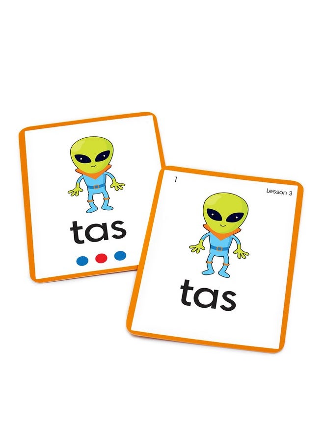 Junior Learning Junior Learning Alien Word Flashcards, The Science of Reading Supplementary Resources, for Classroom or Home School use, for Ages 4+, Grade Pre-K  - Image 5