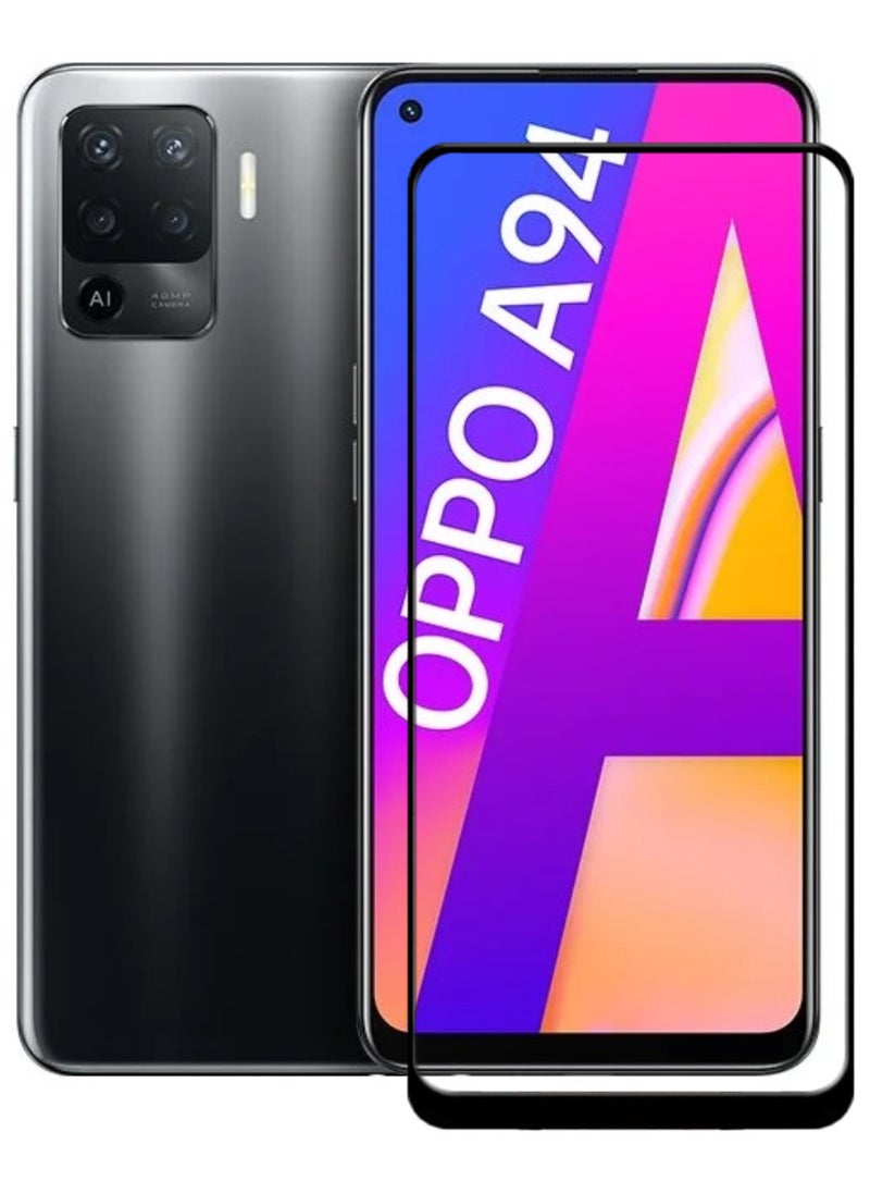 ACLIX Antistatic ESD Dustproof Premium Quality High Definition Tempered Glass Screen Protector Designed For Oppo A94 - Image 1