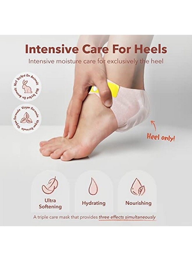 Purederm Instant Softening Heel Mask (1 Pair) Foot Peel Mask Intensive Hydration And Nourishment For Dead Skin And Dry Callused Heels Mask Exclusively For Heel Care Nourishment With A Vegan Formula - Image 3