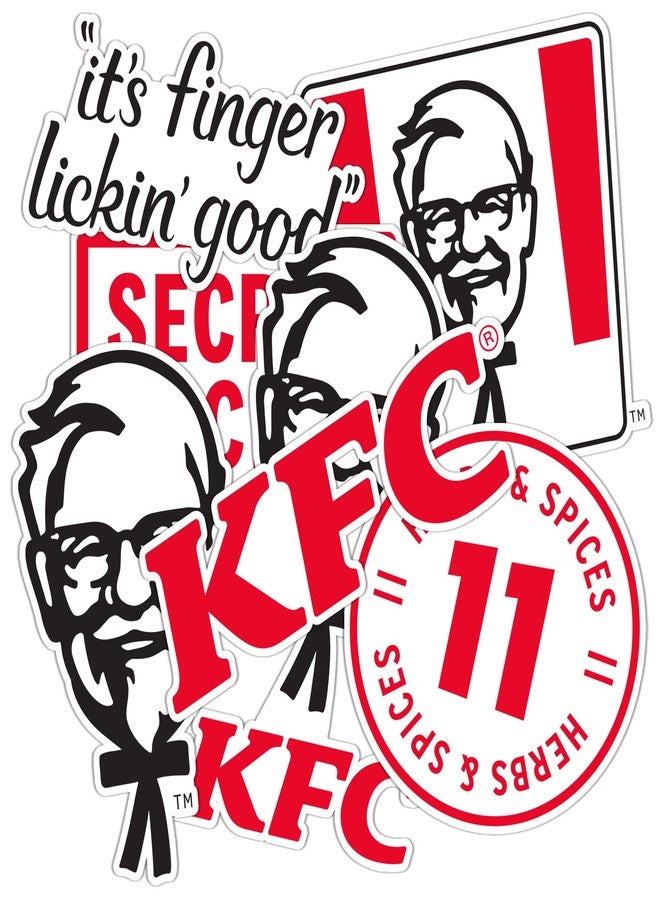 Desert Cactus ملصق كاكتوس الصحراء KFC ملصق دجاج كنتاكي ملصقات فينيل لابتوب زجاجة ماء سيارة دفتر قصاصات T2 (النوع 2-3) - Image 1