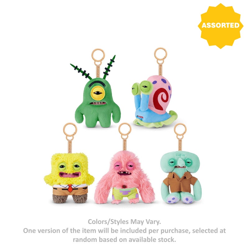 Fuggler x SpongeBob SquarePants Series 1 Clip-On Plush Toy (12 cm, Assorted) - Image 1