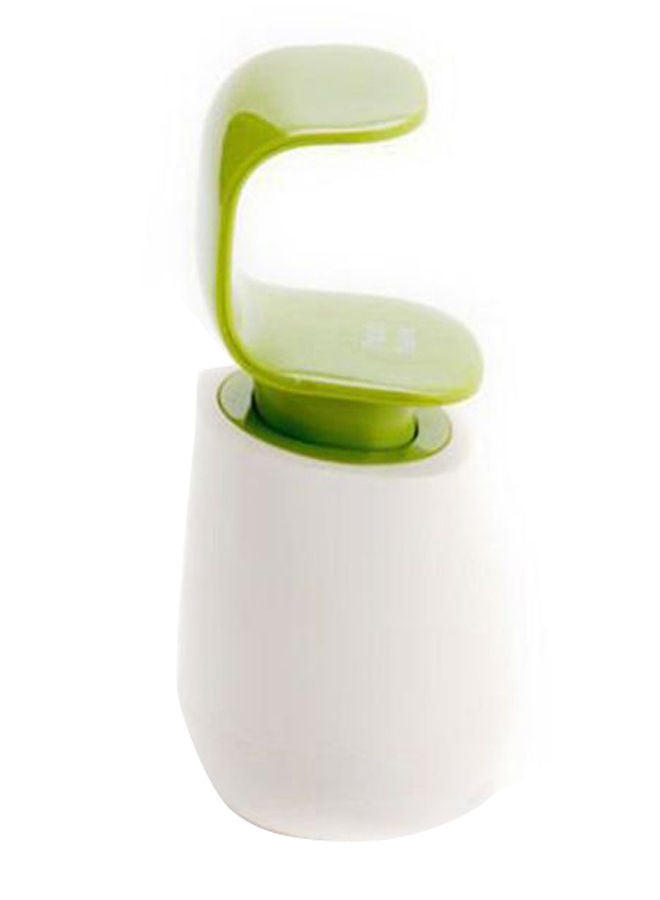 NIBEMINENT C Shape Shower Gel Liquid Sub-Bottle White/Green - Image 1
