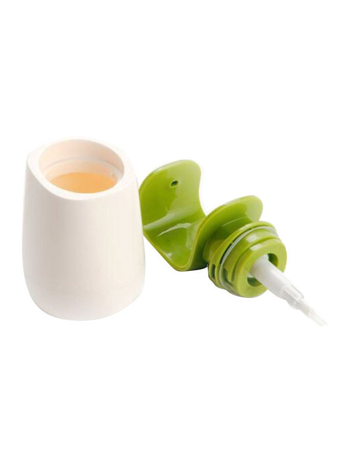 NIBEMINENT C Shape Shower Gel Liquid Sub-Bottle White/Green - Image 2
