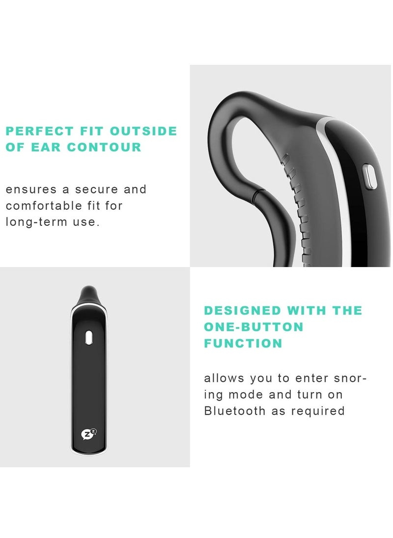 Generic - Smart Snore Earset Anti-snoring Device, Snore Stopper Sleeping Aid Snoring Solution Snore Relief with APP Records and Analyzes Sleep Datas - Image 1
