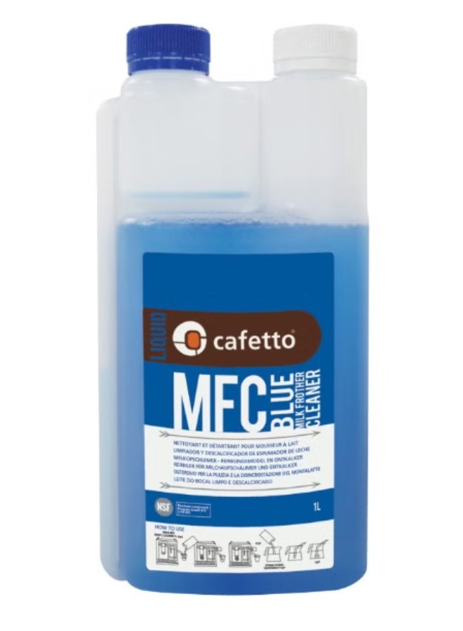 CAFETTO MFC Blue, Alkaline Milk Frother Cleaner, Unscented Liquid - 1Ltr - Image 3