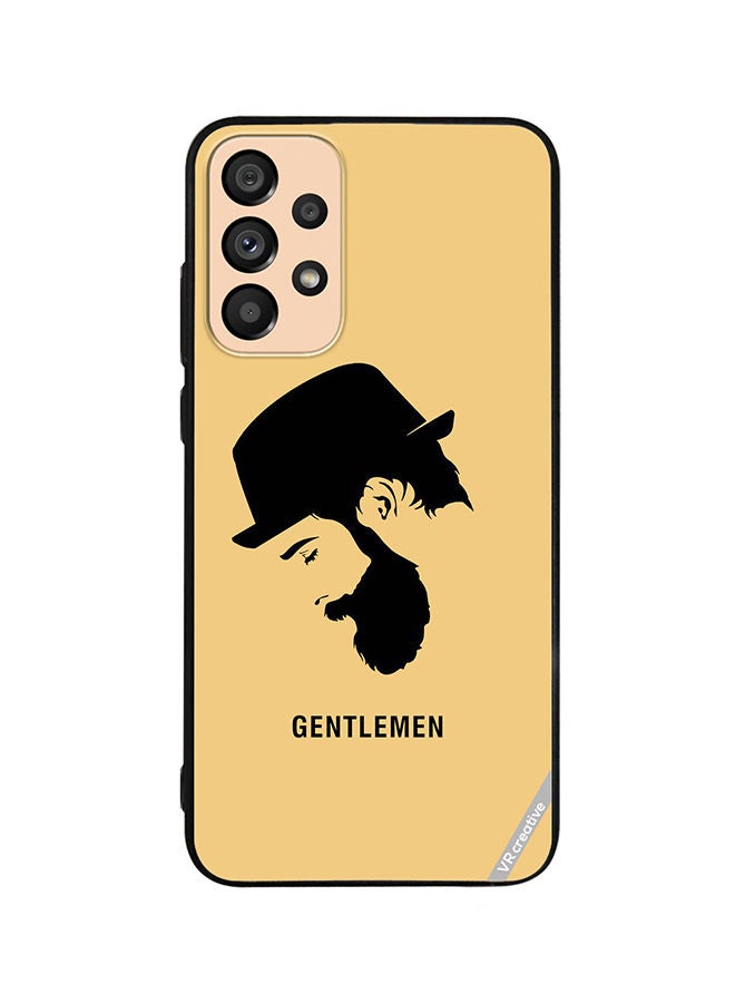 VR CREATIVE Protective Case Cover For Samsung Galaxy A33 5G Gentlemen Design Multicolour - Image 1