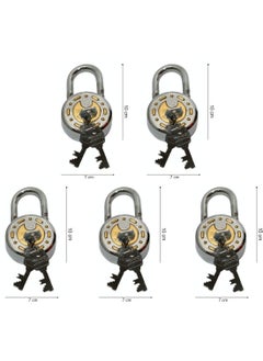 SATYAM Satyam Active 65MM8 Levers 3 Keys Hardened Shackle Padlock5pc  - Image 3
