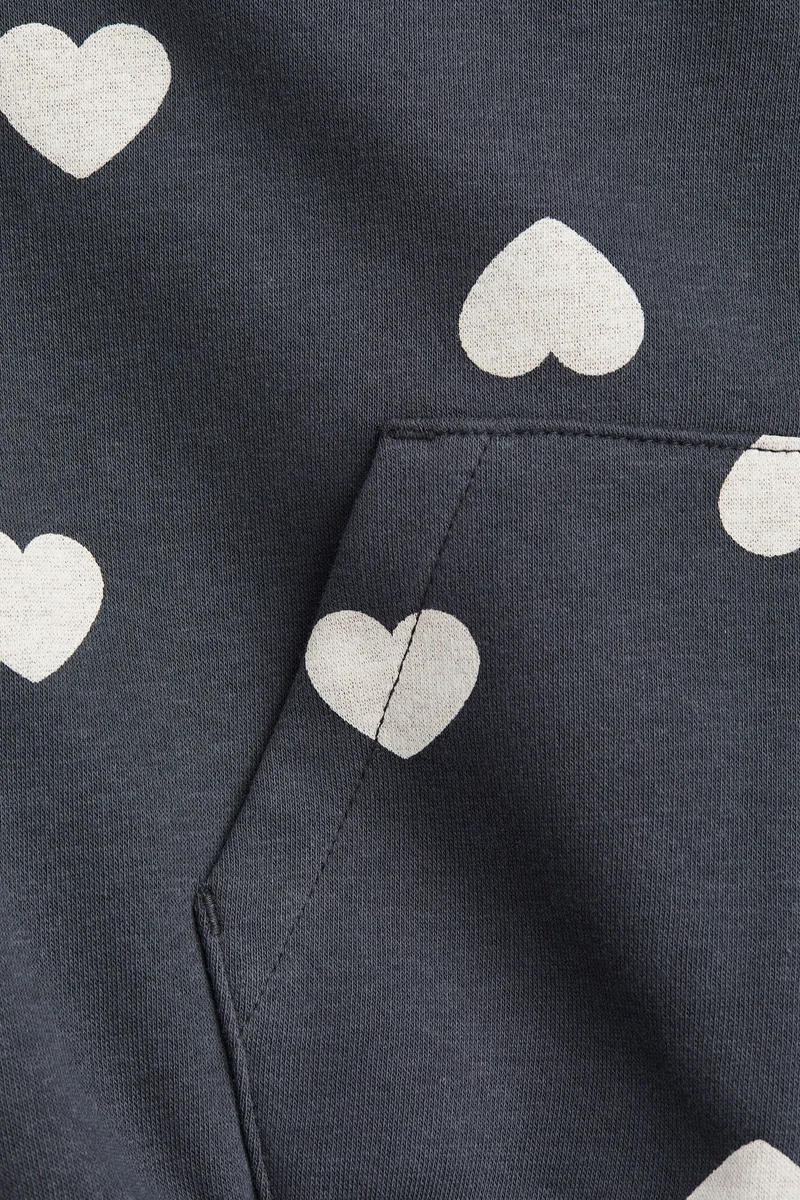 H&M Oversized zip-through hoodie