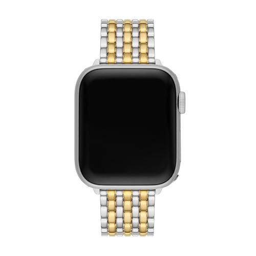 Tory Burch Women's Eleanor Two-Tone Stainless Steel Band for Apple Watch® (Model: TBS0104E) - Image 3