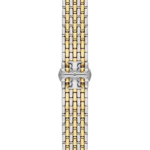 Tory Burch Women's Eleanor Two-Tone Stainless Steel Band for Apple Watch® (Model: TBS0104E) - Image 2