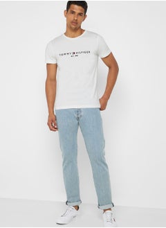 TOMMY HILFIGER Logo Crew Neck T-Shirt  - Image 4