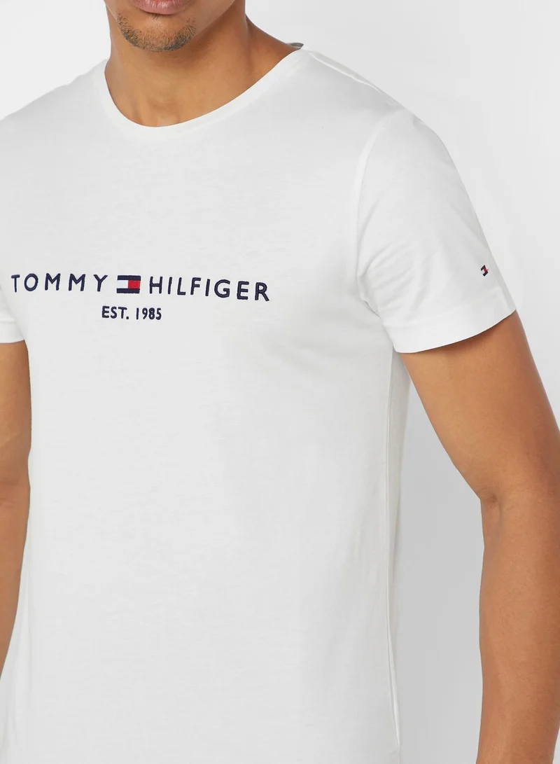 TOMMY HILFIGER Logo Crew Neck T-Shirt