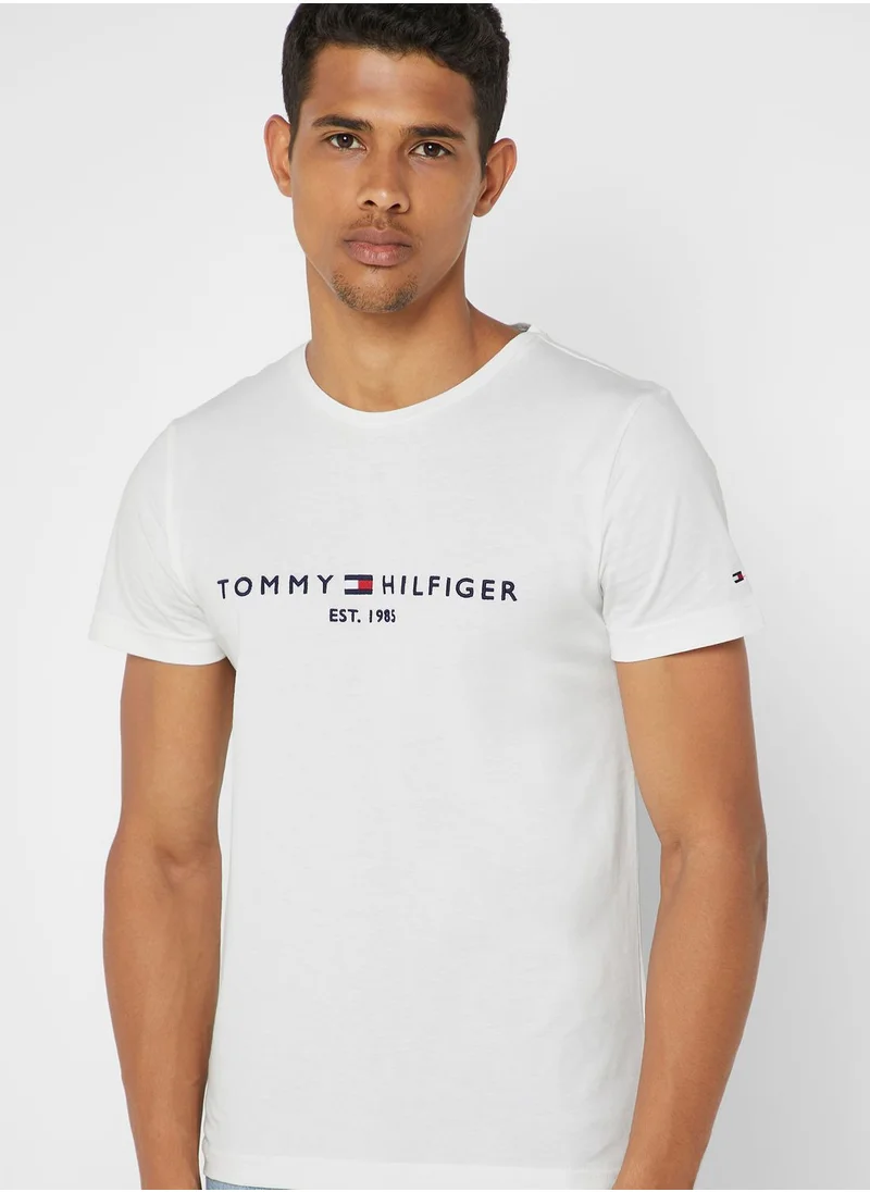 TOMMY HILFIGER Logo Crew Neck T-Shirt