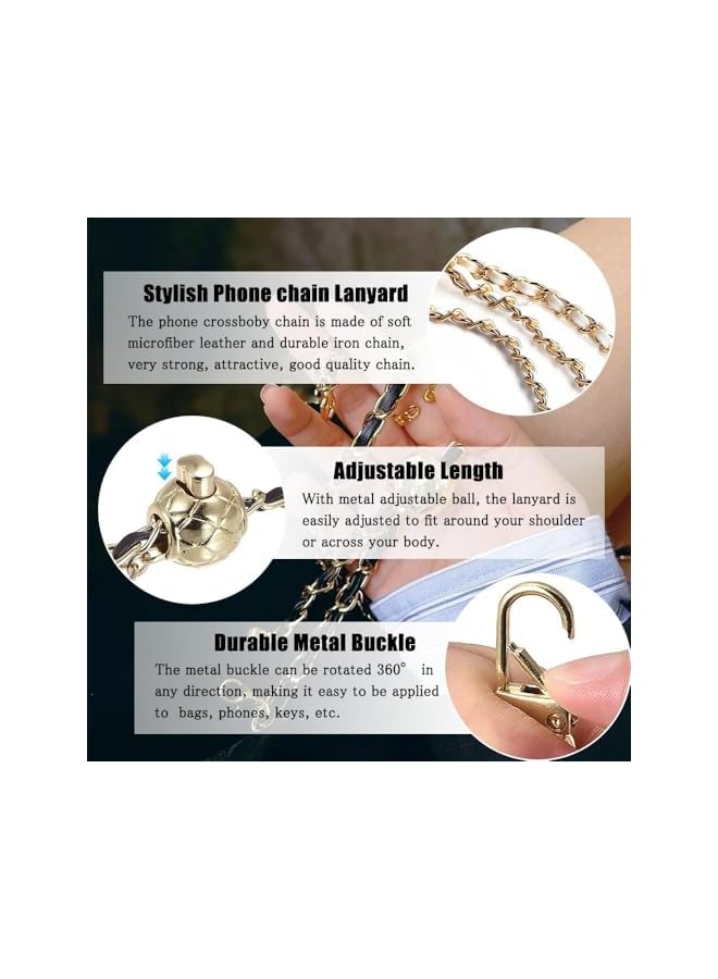 Green Tiger Phone Crossbody Chain Crossbody BagsUniversal Lanyards with Most Smartphones Anti and Bag Purse Theft Adjustable Multifuctional -White not included Tether Tab, One Size - Image 4