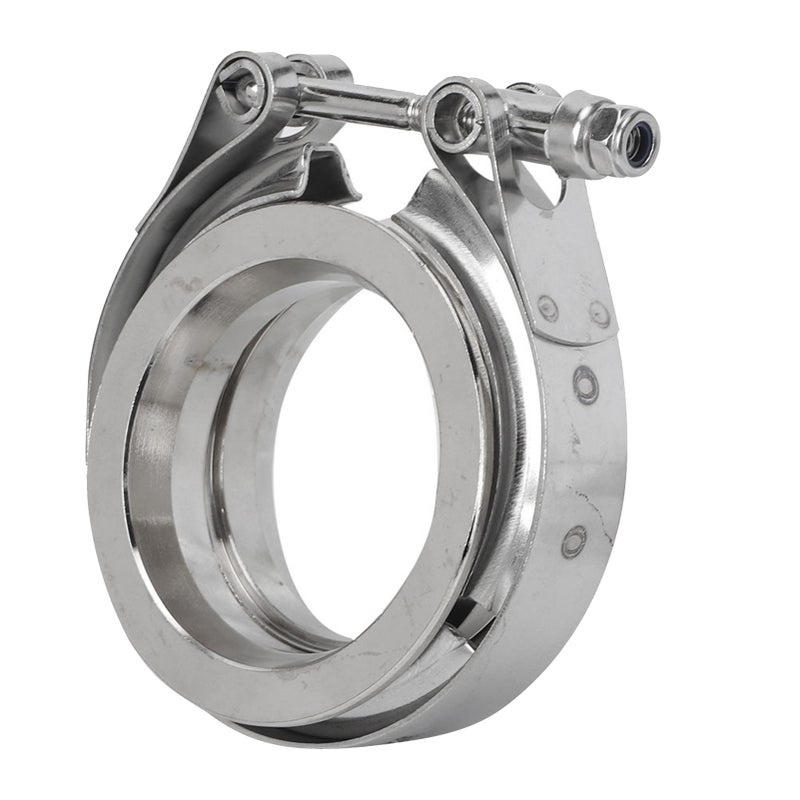 Stainless Steel V Band Clamp with Flange for Auto Exhaust Pipe(2.5inch-63mm ) - Image 1