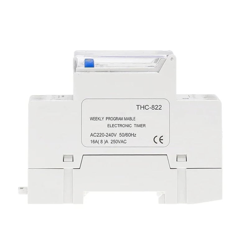 THC 822 Programmable Timer Switch 2 Channel 16A 110VAC Digital Changeover - Image 5