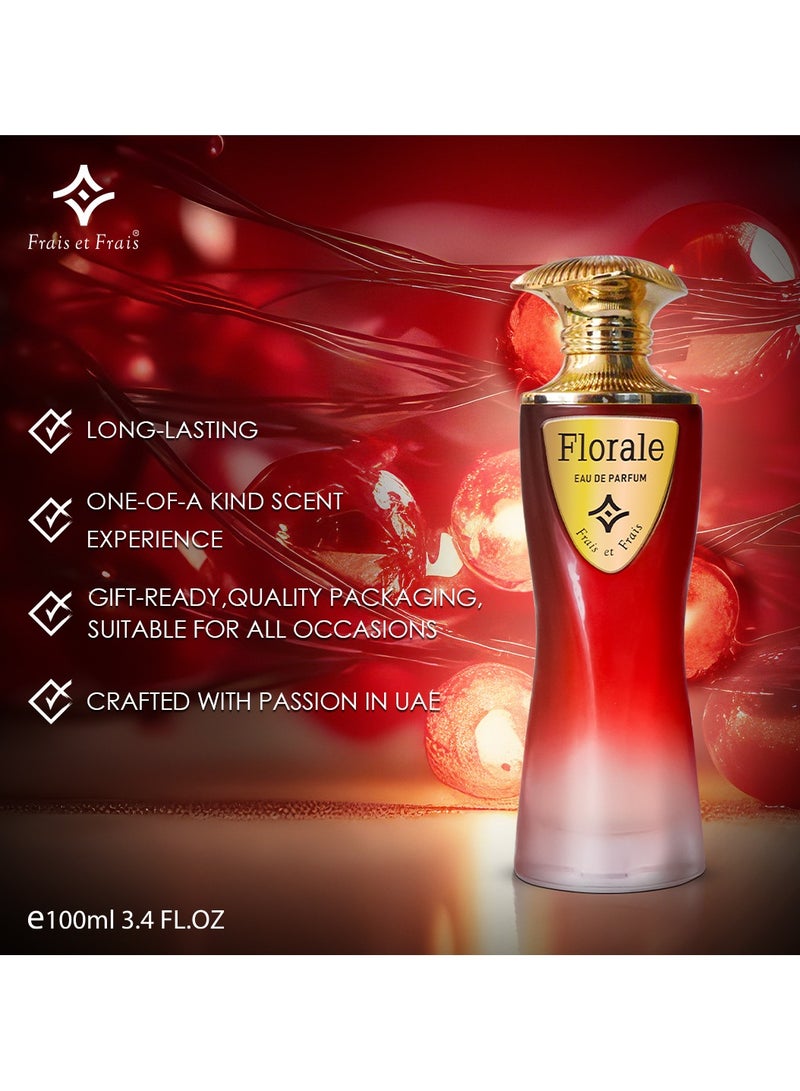 Frais Et Frais Florale Perfume 100ml - EDP - For Him & Her - Image 3