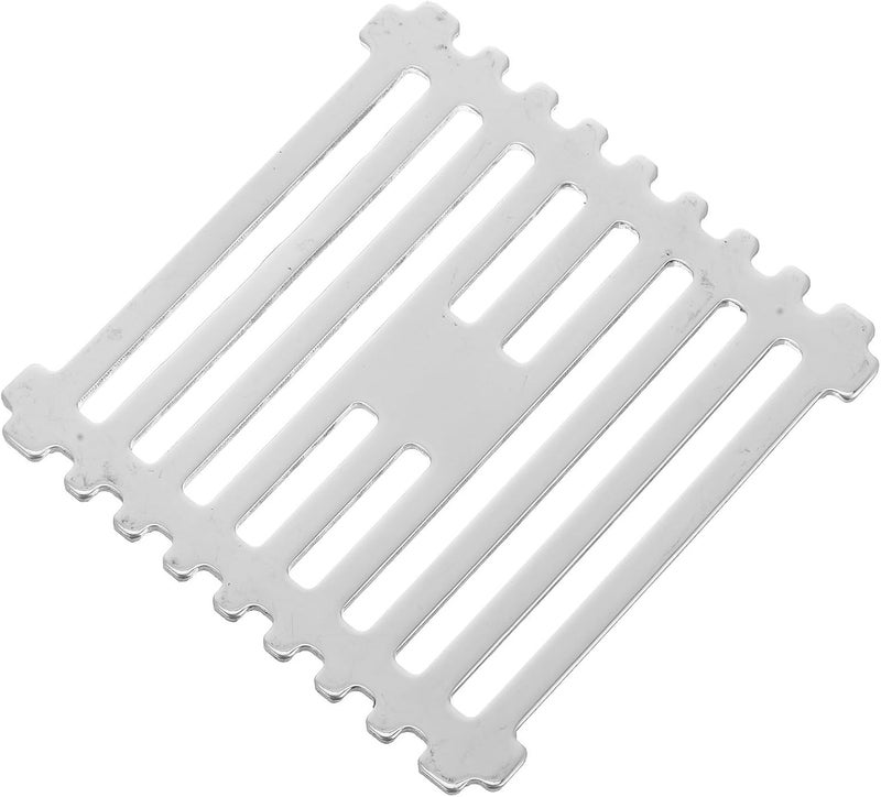 Stainless Steel Shower Drain Cover with Floor Drain Protector and Sink Hair Filter for Bathroom Floor Strainer, Sturdy Sink Filtering Cover for Kitchen and Laundry Use - Image 1