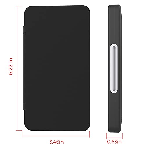 HEIYING Switch Game Card Case for Switch 2 & OLED & Lite,Portable Black Memory Storage Holder with 24 Game Card Slots and 24 Micro SD Cards Slots for Easy carrying - Image 5