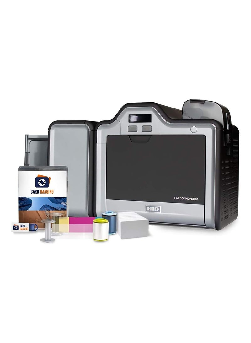 فارجو Card Imaging Fargo HDP5000e Dual Side High Definition ID Card Printer - Image 1