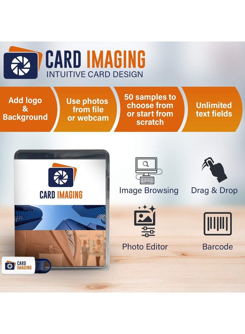 فارجو Card Imaging Fargo HDP5000e Dual Side High Definition ID Card Printer - Image 3