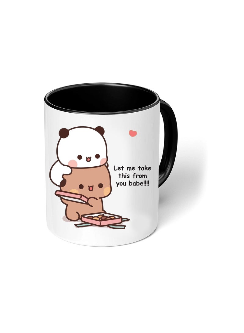 كوب سيراميك HappyDay - هدية لصديقك - هدية لصديقتك، امنح هدية الذكريات - Image 1