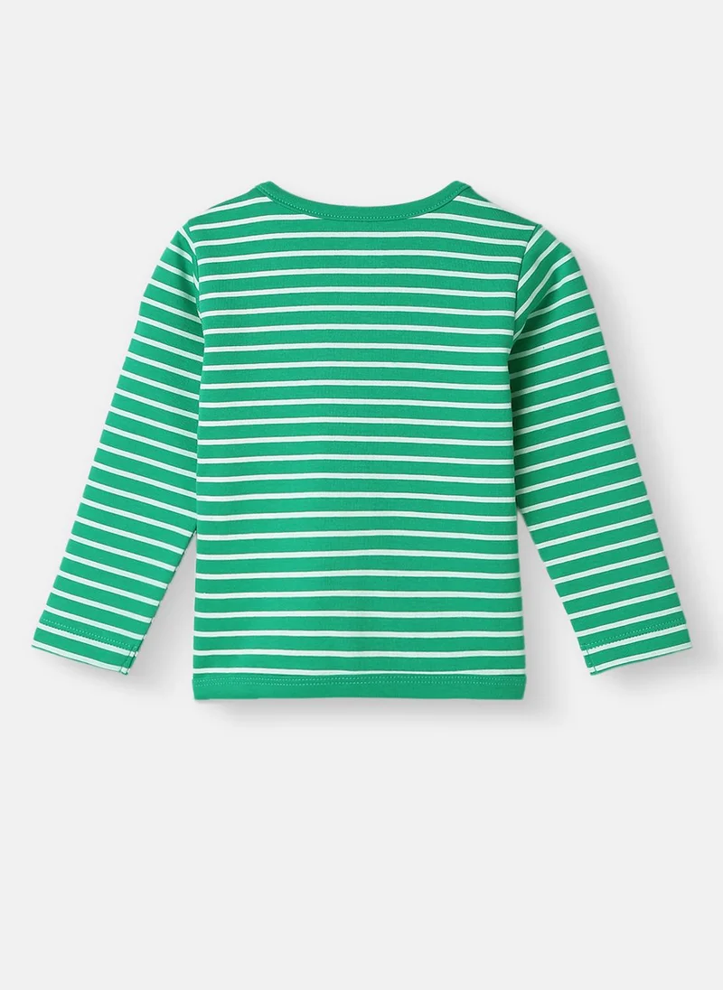 نوتيناتي Nautinati Infant Boys’ Pack of 2 Cotton Printed & Striped Camisoles