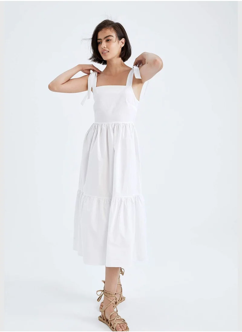 DeFacto A Cut Strappy Maxi Dress