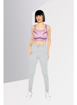 adidas By Stella McCartney Women Sportswear Fit Training Bra, Maroon  - Image 2