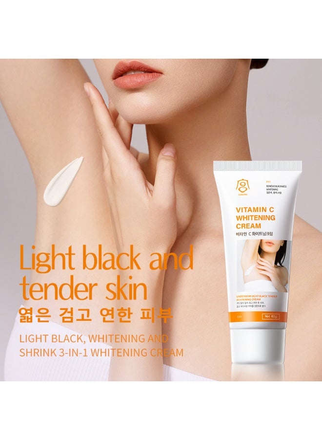 Underarm Cream, Body Cream, Contains Vitamin C, Moisturizing And Hydrating, Nourishing for Body Use, Buttocks And Inner Thighs, Multifunctional Cream - Image 3