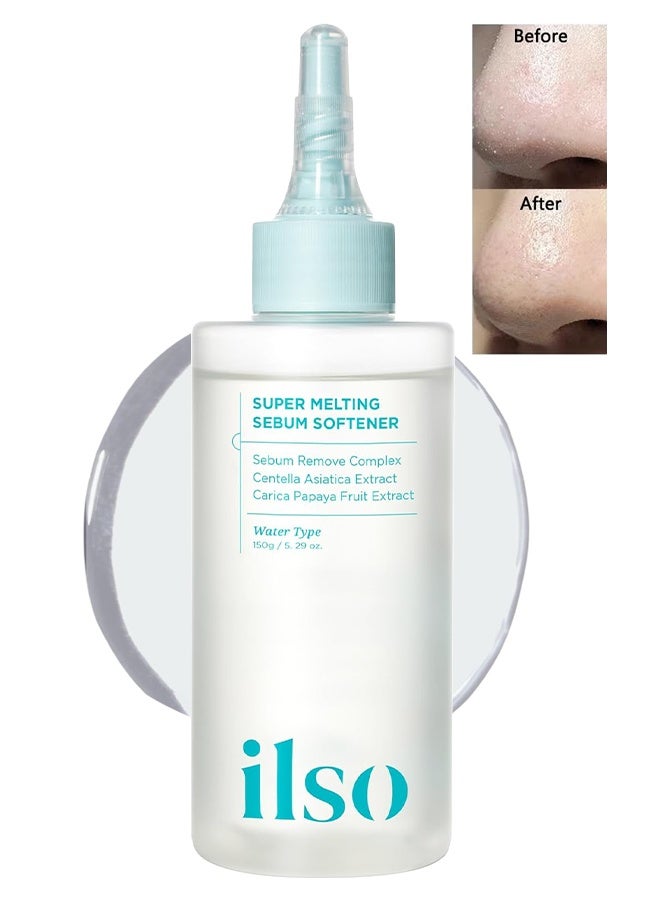 ILSO Super Melting Sebum Softener 150G, Sebum Remove Complex Centella Asiatica Extract, Carica Papaya Fruit Extract, Blackhead Remove, Melting Sebum Softener, Pores Cleanses - Image 1