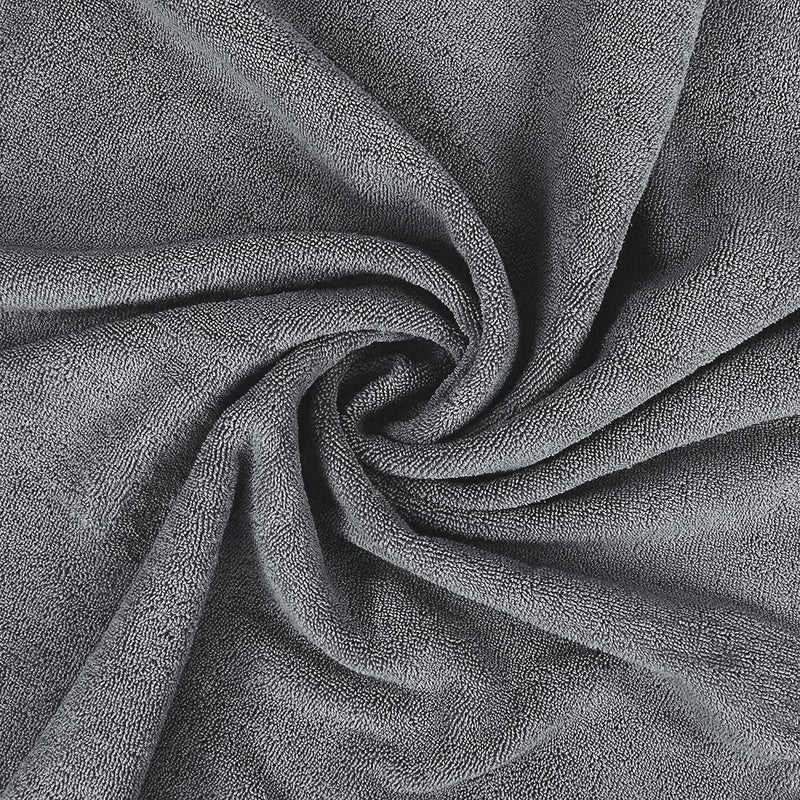 Vocal Store Ultra Soft, Super Absorbent, 100% Cotton 6 Piece Bath Towel Set, 600 GSM, 30 inch x 60 inch (Grey, Set of 6) TW-V02-GRY-6 - Image 2