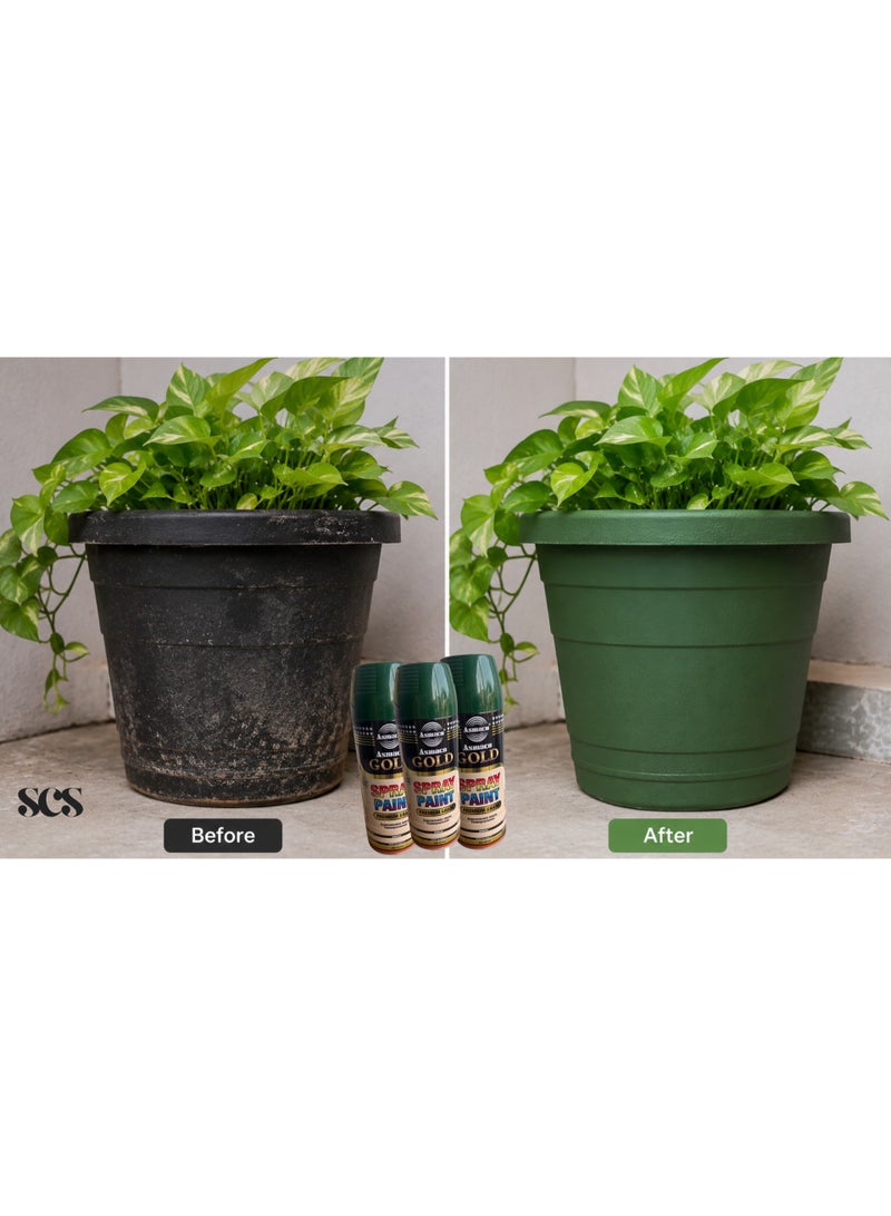 Asmaco 2-Piece Offer: Premium Green Spray Paint Lead-Free for All Surfaces – Quick Dry - Image 2