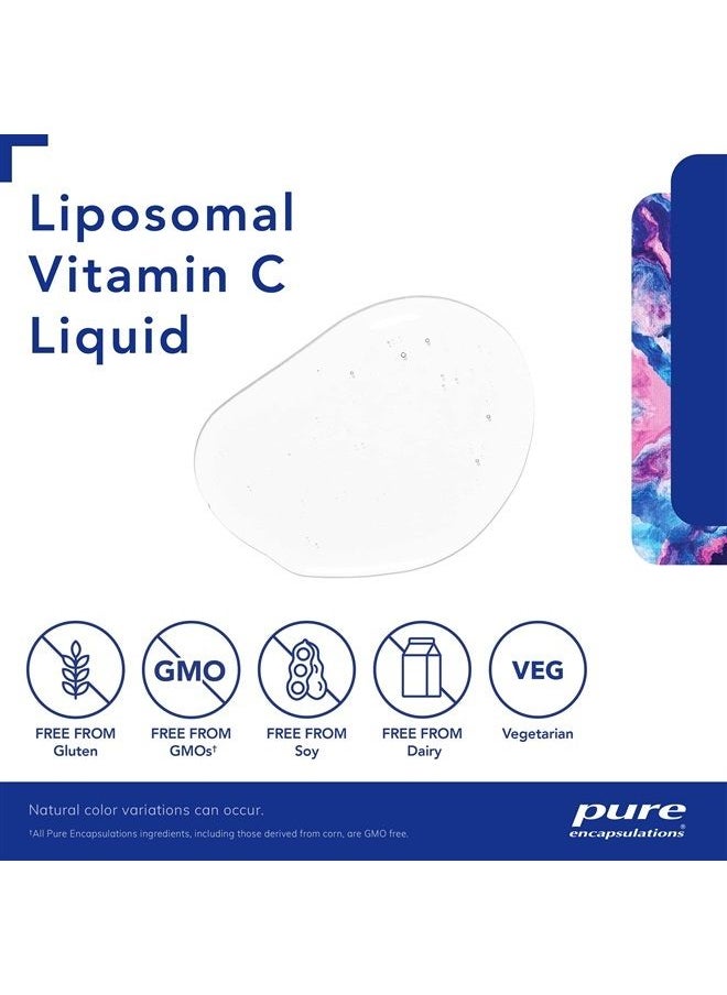 Pure Encapsulations - Liposomal Vitamin C | Support for Cellular Function, Antioxidant Defenses and Immune Health* | 4 fl. oz. - Image 1