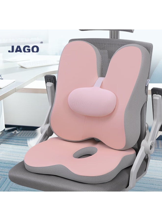 Jago Jiaoao Cushion, Office Seat Pad Pad, Car Lumbar Support, Chair Backrest, Waist Pillow, Car Seat Cushion, Lumbar Support - Image 1