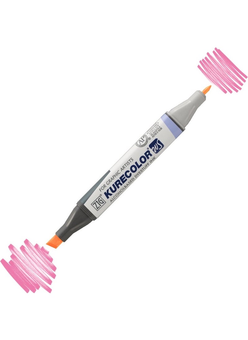 Zig - Kurecolor KC3000 Twin S Marker Pen 221-222 Light Pink - Image 1