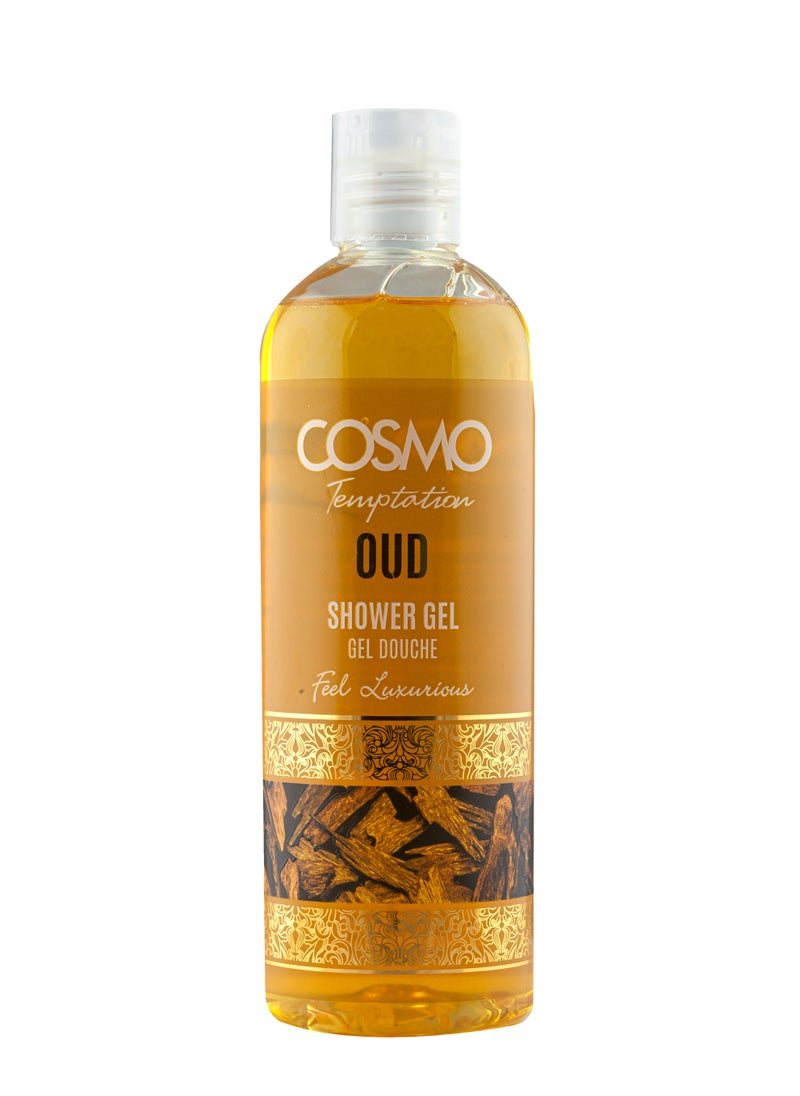 COSMO Cosmo Temptation Oud Shower Gel for Men and Women 480ml 
