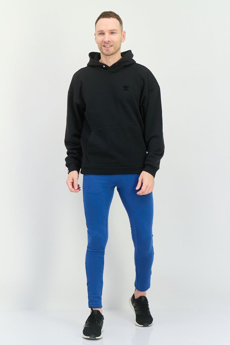 adidas Originals Men Sportswear Fit Long Sleeves Outdoor Hoodie , Black  - Image 2