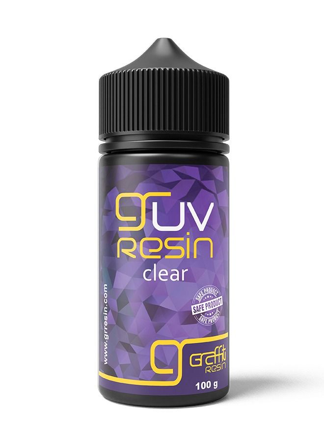 Graffiti Resin Clear UV Resin 100 Grams - Image 1