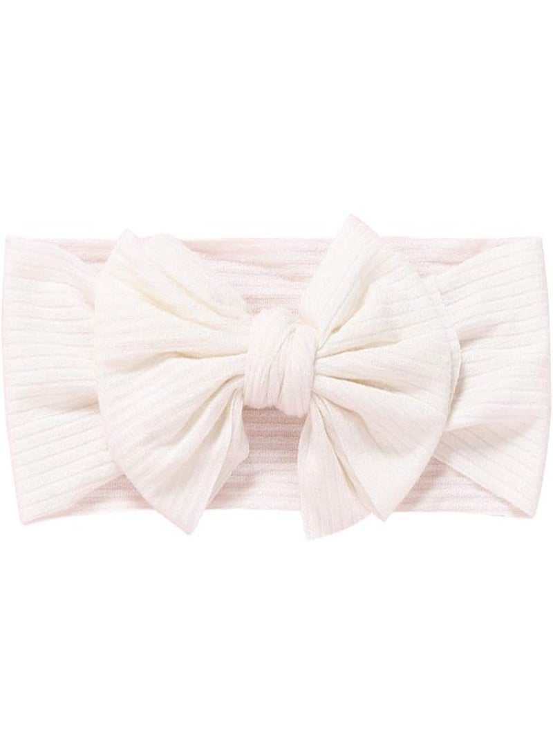 Baby Girls Headbands with Bows Handmade Hair Accessories Stretchy Hairbands for Newborn Infant Toddler Baby Essentials (Figure 10pcs) - Image 3