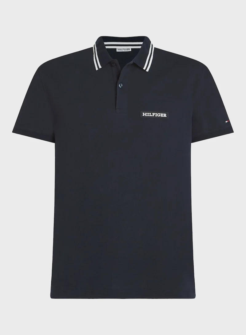 TOMMY HILFIGER Logo Badge Polo