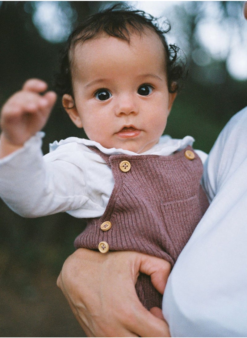 MANGO - Infant Pocket Detail Dungaree - Image 1