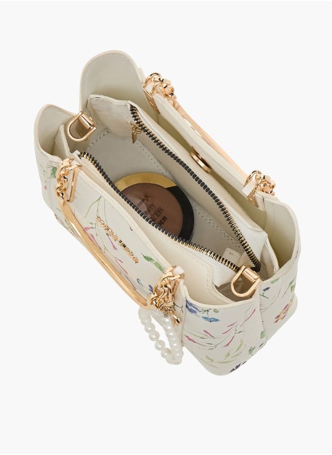 Flora Bella By Shoexpress - Womens Solid Tote With Zip Closure - Image 1
